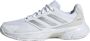 Adidas Perfor ce CourtJam Control 3 Tennisschoenen Unisex Wit - Thumbnail 1