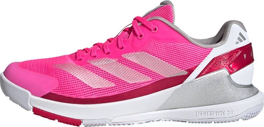 Adidas Performance Crazyquick Lightstrike Padelschoenen Dames Roze