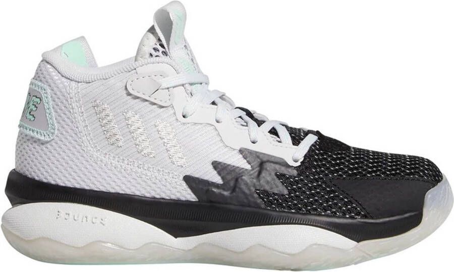 adidas Performance Dame 8 C De schoenen van het basketbal Gemengd kind Grijs