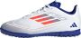 Adidas Perfor ce F50 Club Junior voetbalschoenen wit rood kobaltblauw Imitatieleer 36 2 3 - Thumbnail 2