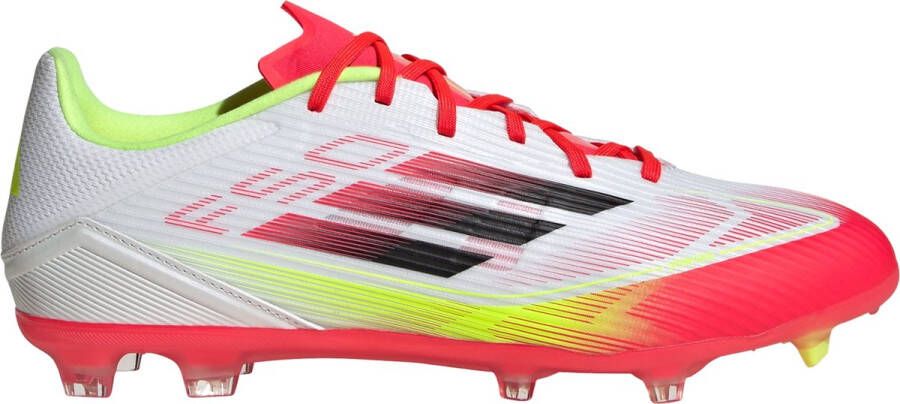 Adidas F50 League FG Cloud White Core Black Solar Yellow- Cloud White Core Black Solar Yellow