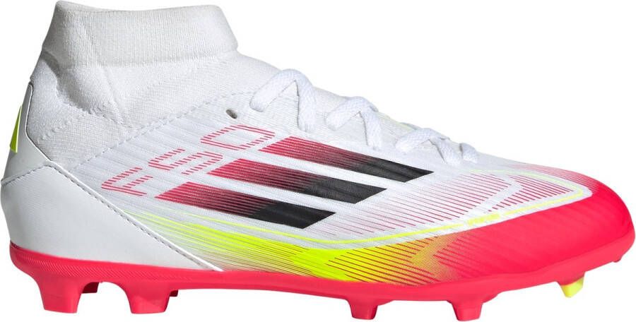 Adidas Perfor ce F50 League Mid Firm Multi-Ground Voetbalschoenen Kids Kinderen Wit