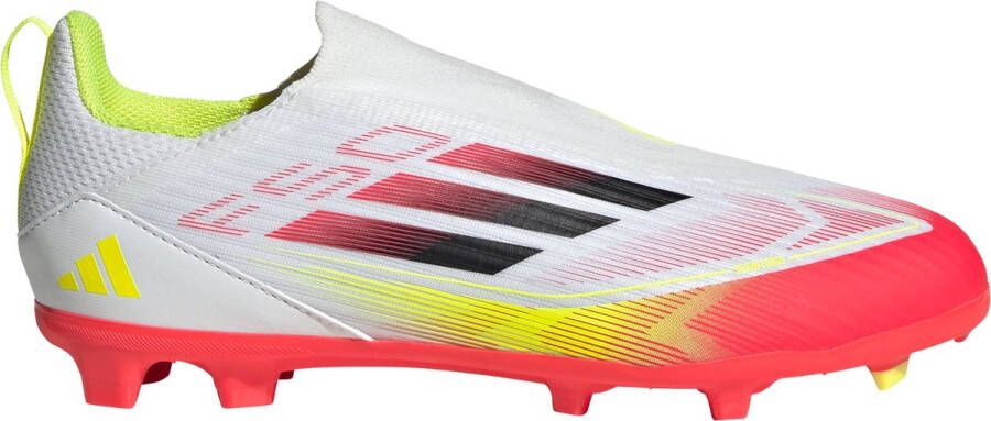 Adidas Perfor ce F50 League Veterloze Firm Multi-Ground Voetbalschoenen Kids Kinderen Wit