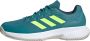 Adidas Performance Gamecourt 2.0 Tennisschoenen Unisex Turquoise - Thumbnail 1