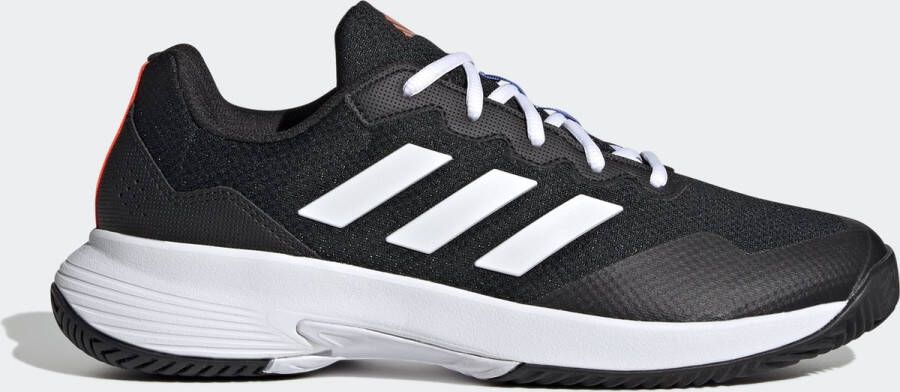 Adidas Performance Gamecourt 2.0 Tennisschoenen Unisex Zwart