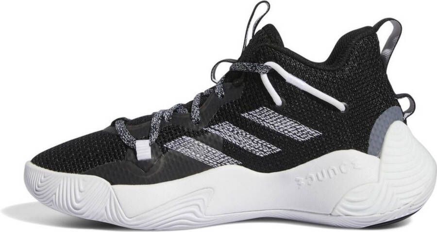 Adidas Perfor ce Harden Stepback 3 J De schoenen van het basketbal Ge gd kind Zwarte