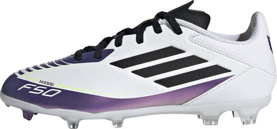 Adidas Perfor ce Messi F50 League Firm Multi-Ground Voetbalschoenen Kids Kinderen Wit