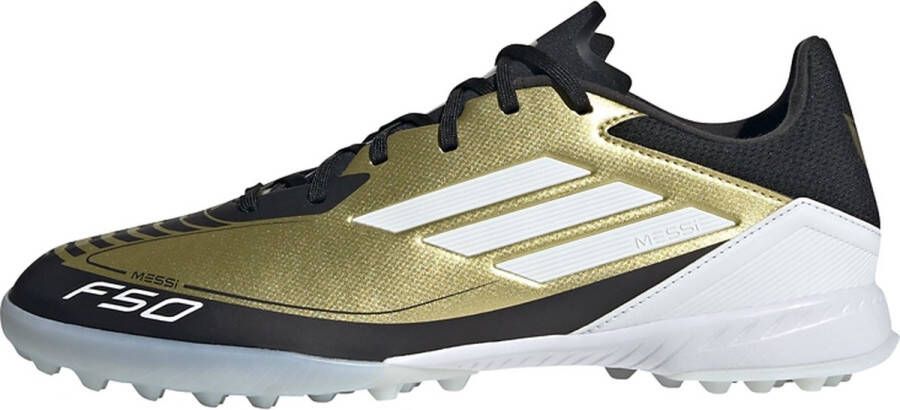 Adidas Perfor ce Messi F50 League Turf Voetbalschoenen Unisex Goud