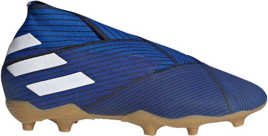 Adidas Perfor ce Nemeziz 19+ Fg J De schoenen van de voetbal Kinderen blauw