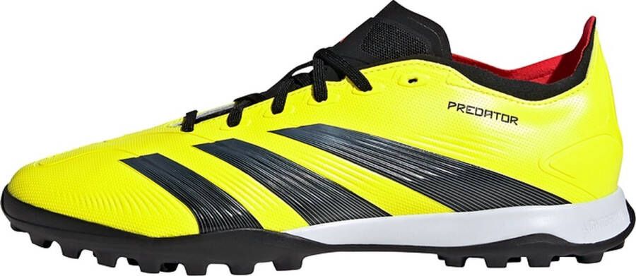 Adidas Predator League Low TF Team Solar Yellow 2 Core Black Solar Red- Dames Team Solar Yellow 2 Core Black Solar Red