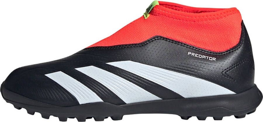 Adidas Perfor ce Predator 24 League Veterloze Turf Voetbalschoenen Kinderen Zwart