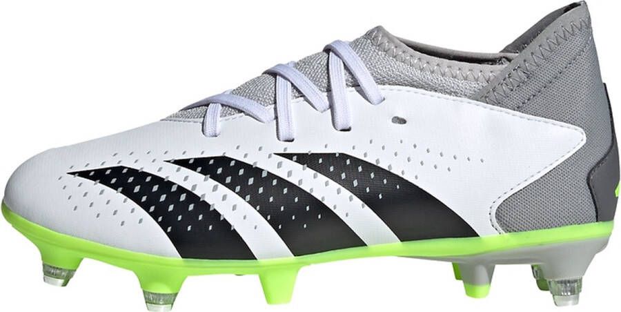 Adidas Perfor ce Predator Accuracy.3 Soft Ground Voetbalschoenen Kinderen Wit