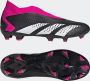 Adidas Performance Predator Accuracy.3 Veterloze Firm Ground Voetbalschoenen Unisex Zwart - Thumbnail 1