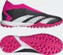 Adidas Perfor ce Predator Accuracy.3 Veterloze Turf Voetbalschoenen Unisex Zwart - Thumbnail 1