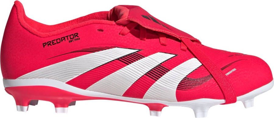 Adidas Perfor ce Predator League Fold-Over Tongue Firm Ground Voetbalschoenen Kids Kinderen Rood