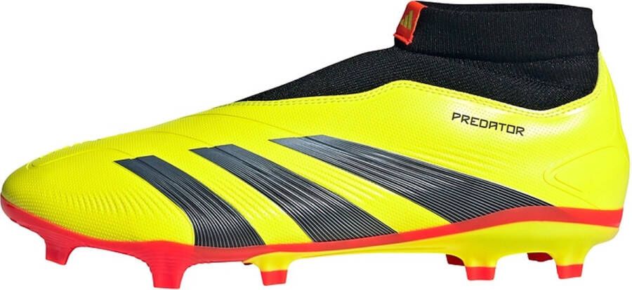 Adidas Predator League Laceless FG Team Solar Yellow 2 Core Black Cloud White- Team Solar Yellow 2 Core Black Cloud White