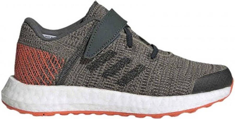 adidas Performance Pureboost Go El Hardloopschoenen Kinderen grijs