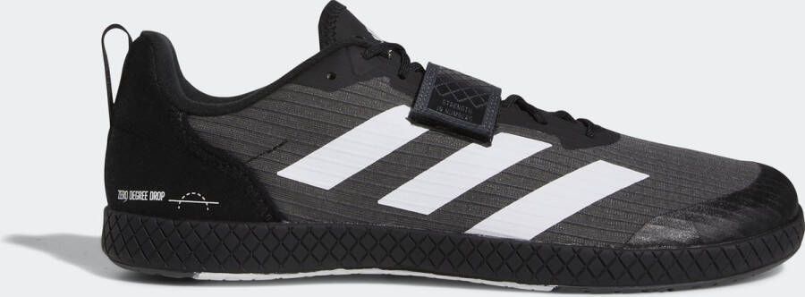 Adidas Total weighlifting shoes Black White UK 11.5 Gewichthefschoenen