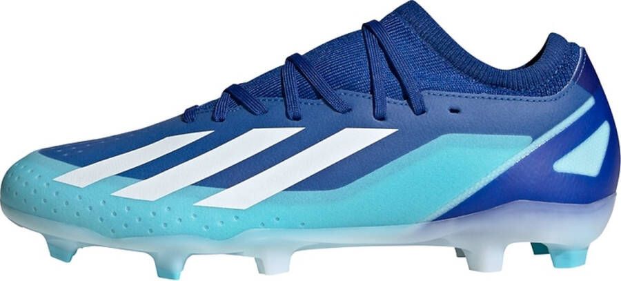 adidas Performance X Crazyfast.3 Firm Ground Voetbalschoenen Unisex Blauw