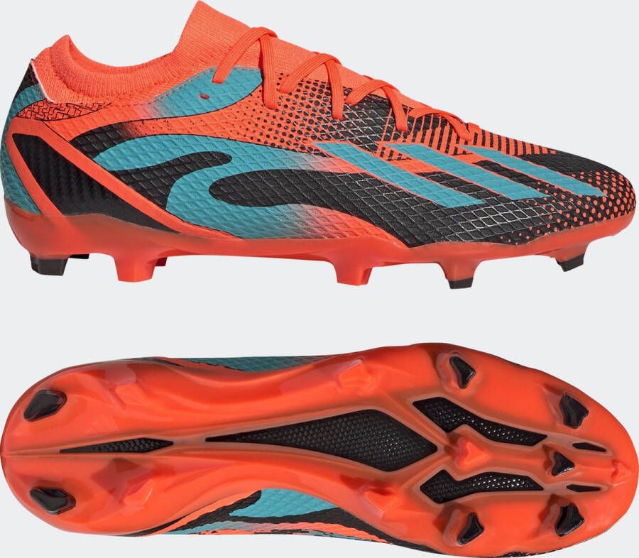 adidas Performance X Speedportal Messi.3 Firm Ground Voetbalschoenen Heren Oranje