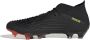 Adidas Predator Edge.1 Gras Voetbalschoenen (FG) Zwart Geel Rood - Thumbnail 4