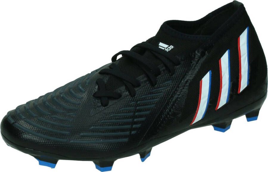 Adidas Predator Edge.2 Firm Ground Voetbalschoenen Core Black Cloud White Vivid Red