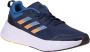 Adidas Performance Questar hardloopschoenen Questar donkerblauw blauw oranje - Thumbnail 2