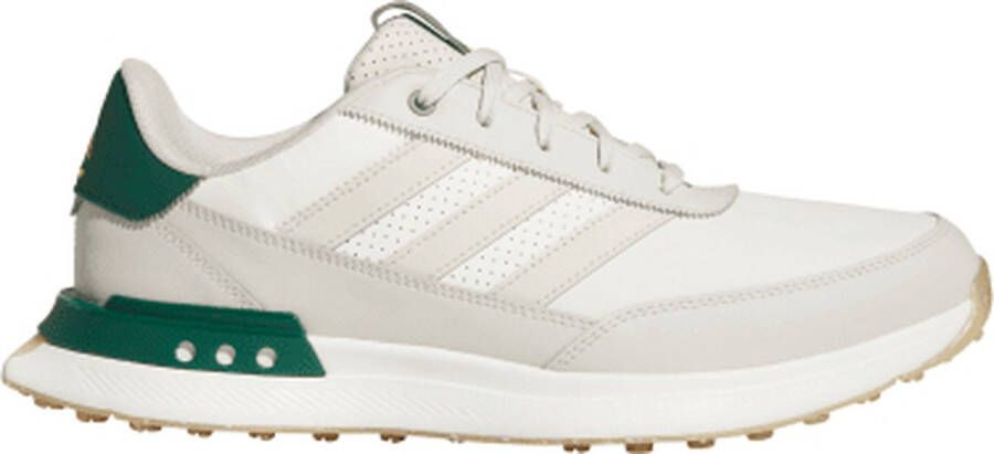 Adidas S2G SL 24 Leder Heren Golfschoenen Wit Groen