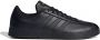 Adidas Zwarte Court Schoenen Black Heren - Thumbnail 1