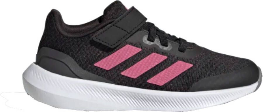 Adidas Sportswear Runfalcon 3.0 hardloopschoenen zwart fuchsia grijs Jongens Meisjes Mesh 36 2 3 Sneakers - Foto 2