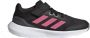 Adidas Sportswear Runfalcon 3.0 hardloopschoenen zwart fuchsia grijs Jongens Meisjes Mesh 36 2 3 Sneakers - Thumbnail 2