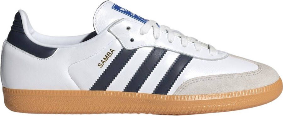 Adidas Originals Samba OG Dames Cloud White Night Indigo Gum- Dames Cloud White Night Indigo Gum