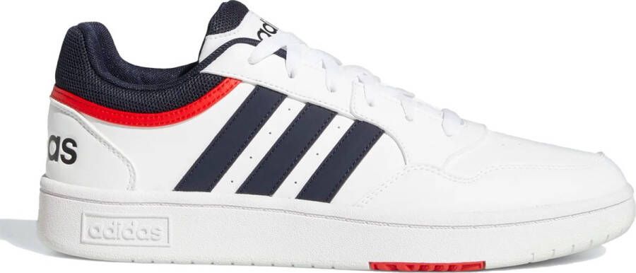 Adidas SPORTSWEAR Hoops 3.0 Sneakers Heren Ftwr White Legend Ink Vivid Red