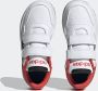 Adidas Originals Hoops sneakers wit zwart rood Imitatieleer 29 - Thumbnail 6