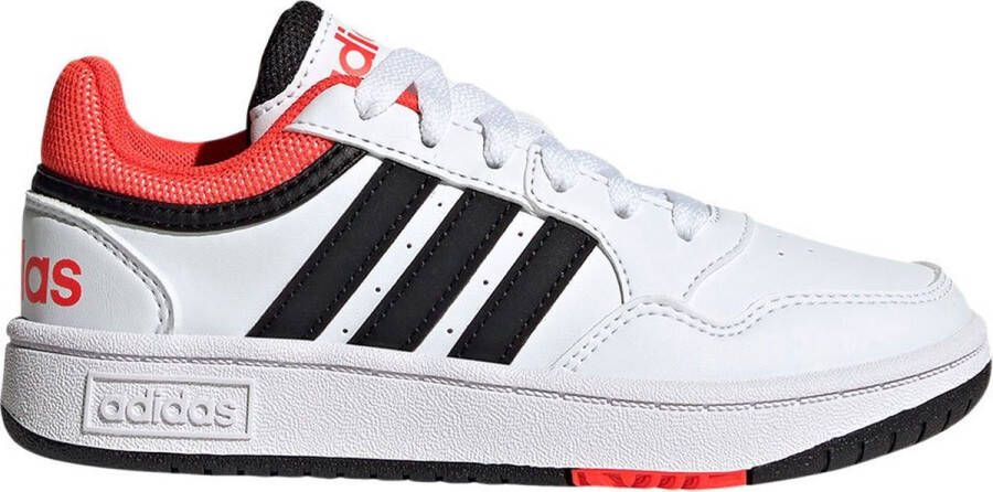 Adidas Sportswear Hoops 3.0 sneakers wit zwart rood Imitatieleer 35 1 2 - Foto 2