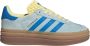 Adidas Originals Gazelle Bold W Sneaker Terrace Schoenen almost blue bright blue almost yellow maat: 37 1 3 beschikbare maaten:37 1 3 38 40 2 3 - Thumbnail 1