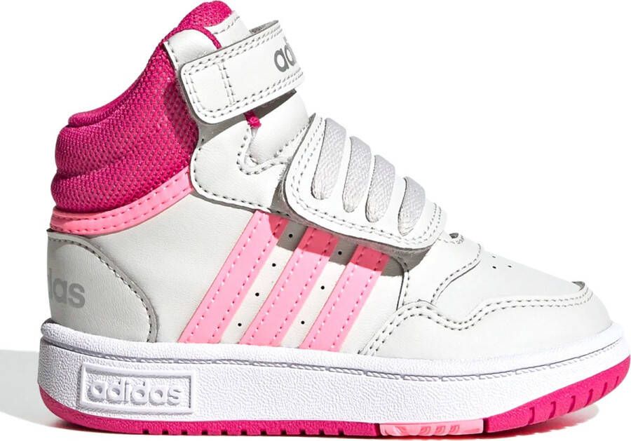 Adidas SPORTSWEAR Hoops Mid 3.0 AC Basketbalschoenen Baby Grey Kinderen - Foto 1