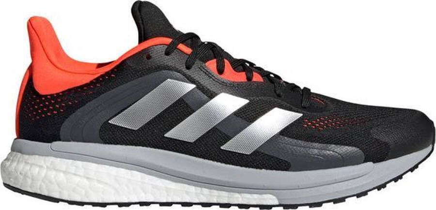 Oprecht Carrière wastafel Adidas SolarGlide 4 ST Schoenen Sportschoenen Hardlopen Weg rood zwart -  Schoenen.nl