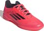 Adidas F50 League Zaalvoetbalschoenen (IN) Kids Felrood Zwart Zilver - Thumbnail 1