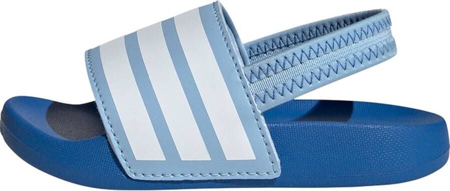 Adidas Sportswear adilette Estrap Badslippers Kids Kinderen Blauw