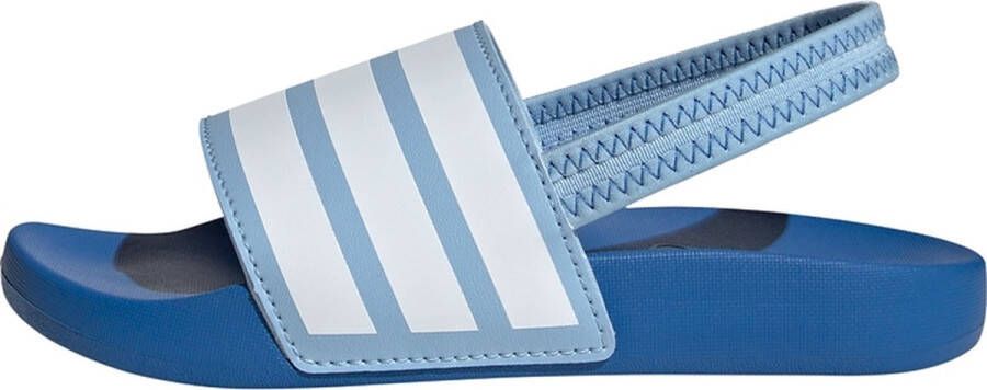 Adidas Sportswear adilette Estrap Badslippers Kids Kinderen Blauw