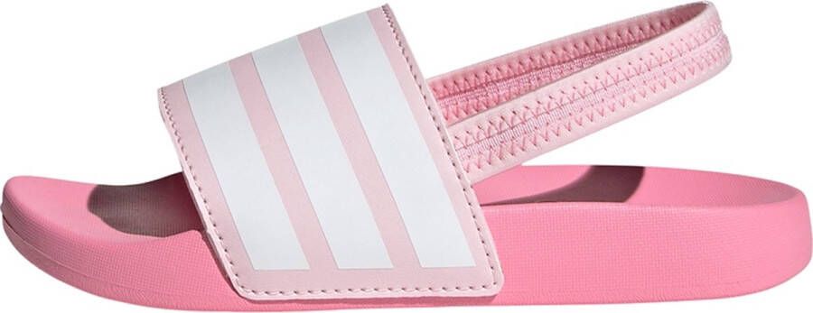 adidas Sportswear adilette Estrap Badslippers Kids Kinderen Roze