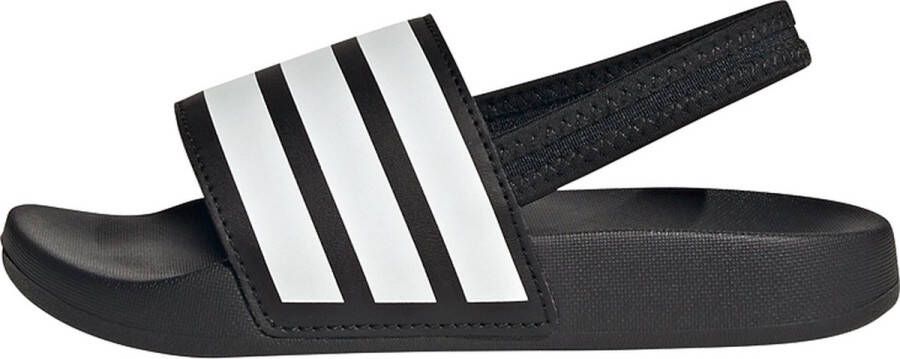 Adidas Sportswear adilette Estrap Badslippers Kids Kinderen Zwart