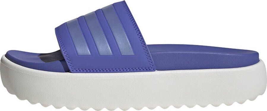 Adidas Originals adilette Platform W in blauw formaten: 40.5