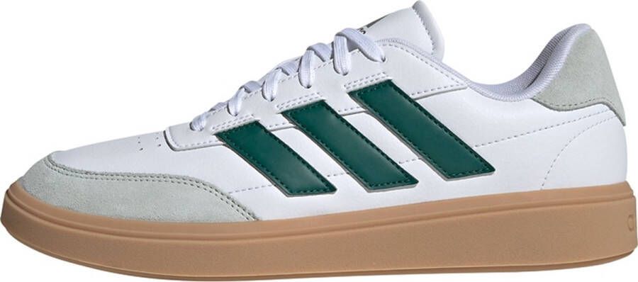 Adidas Originals Courtblock Sneaker Wit en Groen White Unisex