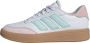 Adidas Sportswear Courtblock sneakers wit lichroze gum Imitatieleer 37 1 3 - Thumbnail 3