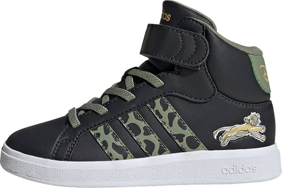 Adidas Sportswear Disney Lion King Grand Court Mid Schoenen Kids Kinderen Grijs