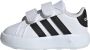 Adidas Sportswear Grand Court 2.0 sneakers wit zwart Imitatieleer 27 - Thumbnail 1