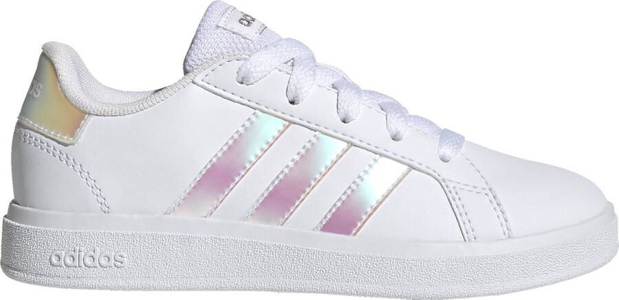 adidas Sportswear Grand Court Lifestyle Lace Tennisschoenen Kinderen Wit