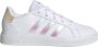 Adidas Sportswear Grand Court 2.0 sneakers wit metallic zilver Imitatieleer 39 1 3 - Thumbnail 38